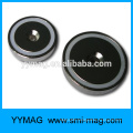 Wholesale Neodymium pot magnet holder Round Base with PEM Nut